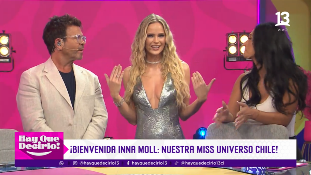 Inna Moll estuvo en “Hay que decirlo” y exige responsabilidad en televisión tras ataques personales de panelista de farándula Inna Moll